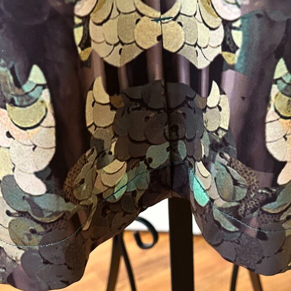 Beautiful Olsen Europe Midi Skirt: Size M/10 - Picture 3 of 15